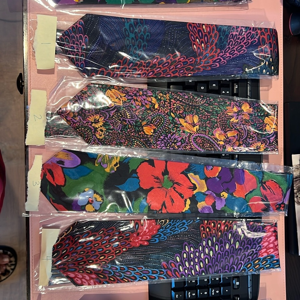 Gorgeous silk ties
